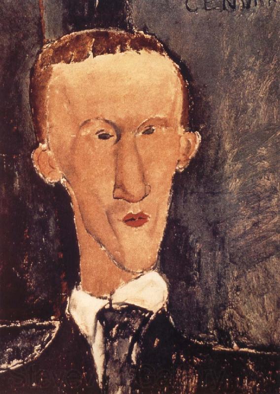 Amedeo Modigliani Portrait of Blaise Cendras France oil painting art
